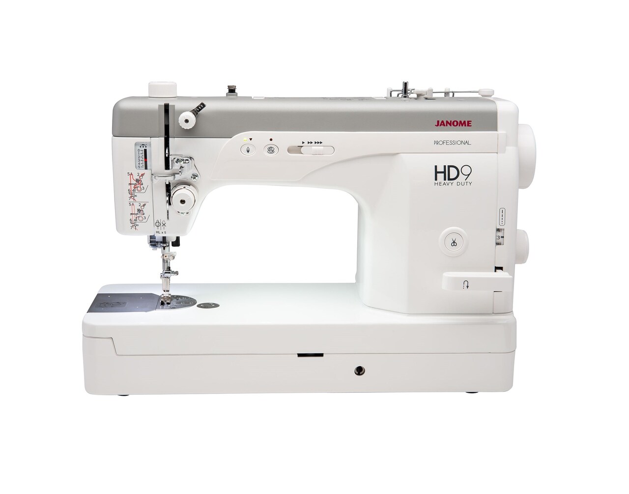 Janome HD9V2 Professional High Speed Straight Stitch Sewing and Quilting Machine